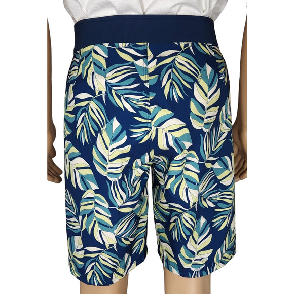 REEF Hawaiian Tropical Boardshorts Swim Trunks Mens Size 34 Blue Multicolor NWT - Picture 3 of 5